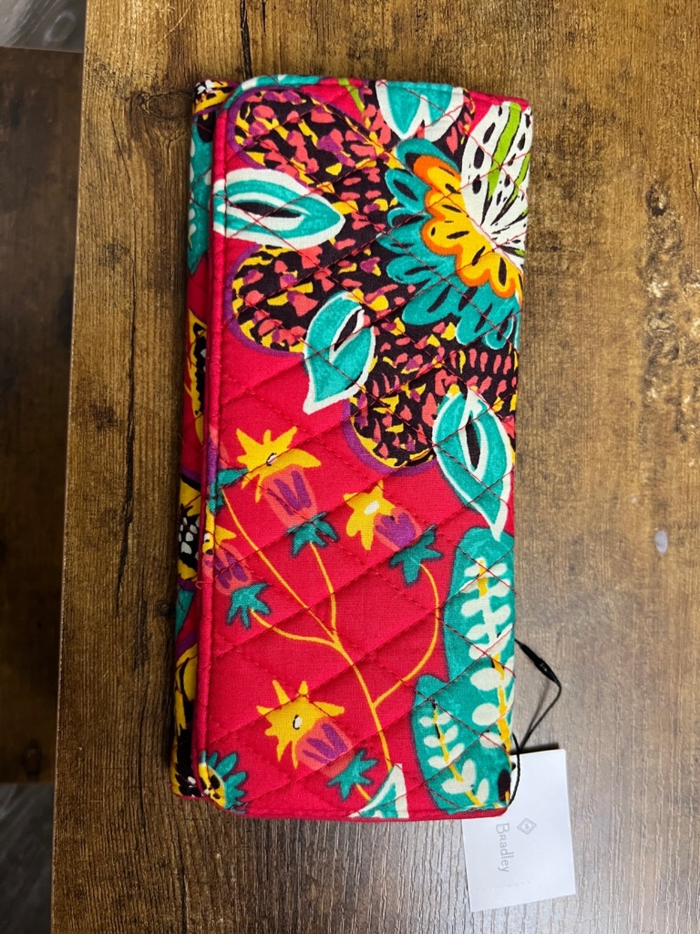 Vera Bradley RFID Trifold Wallet in Rumba NWT